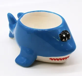 Blue shark egg cup